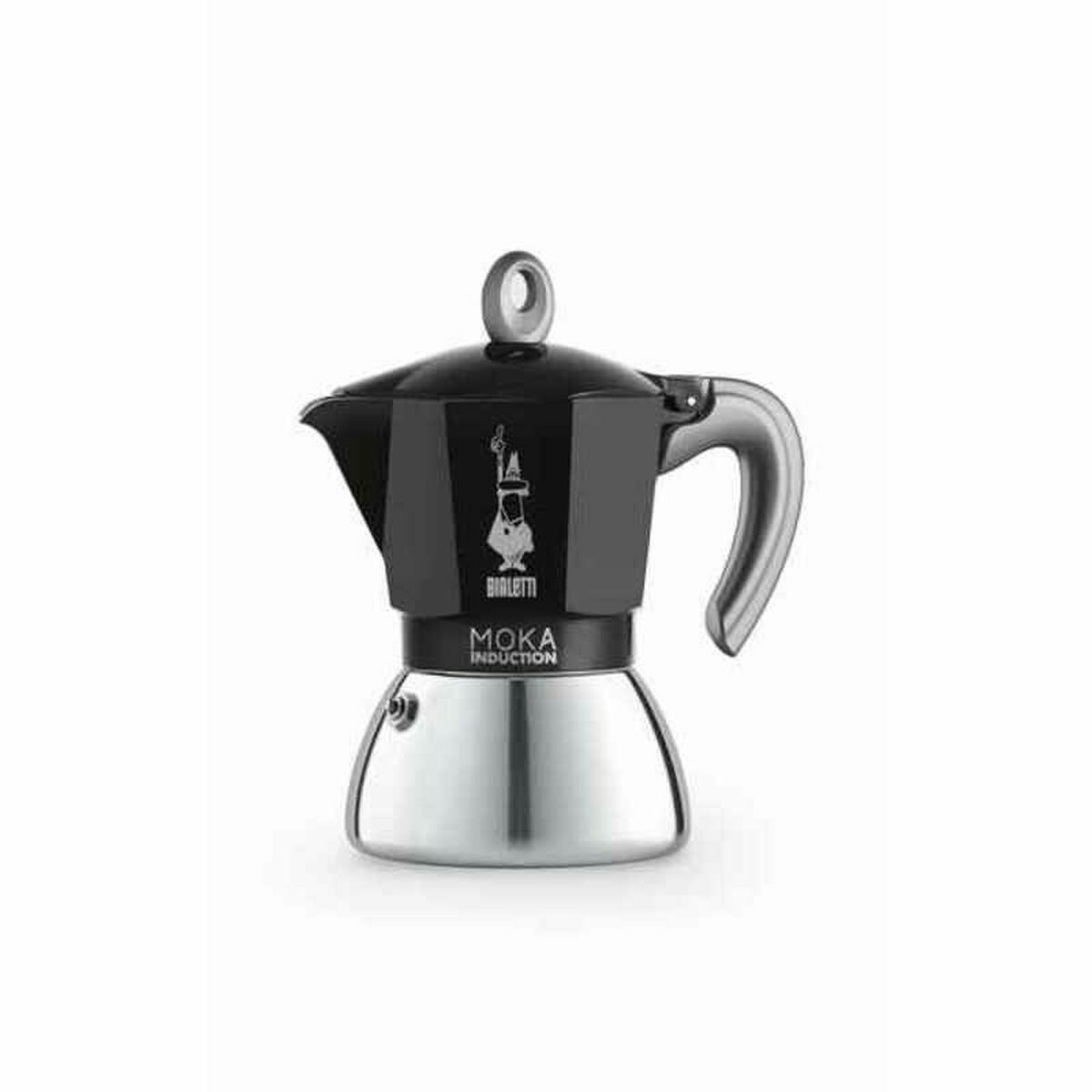 Cafetieră Italiană Bialetti 0006936/NP Negru Gri Metal Aluminiu