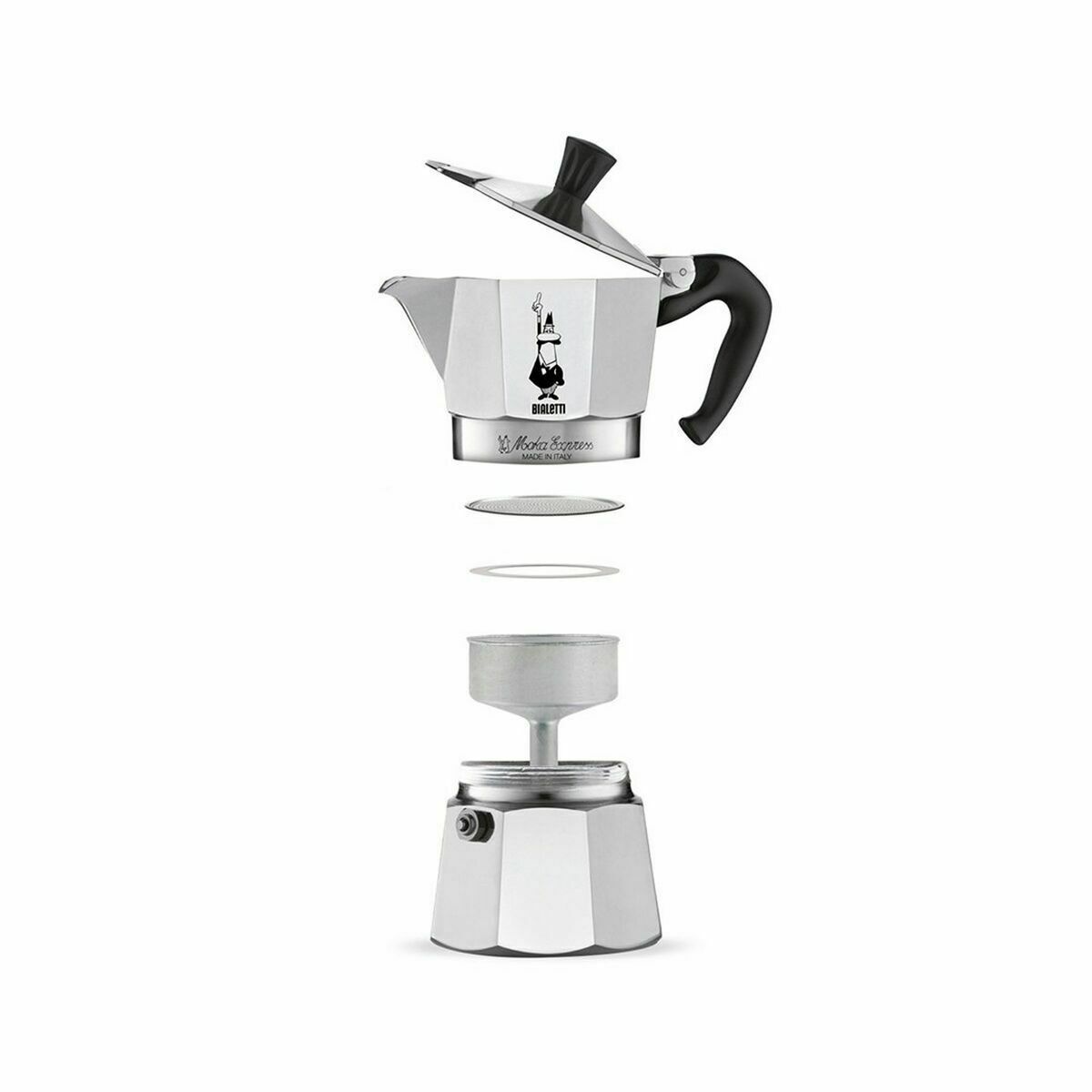 Cafetieră Italiană Bialetti 0001163 Argintiu Aluminiu 6 Cești