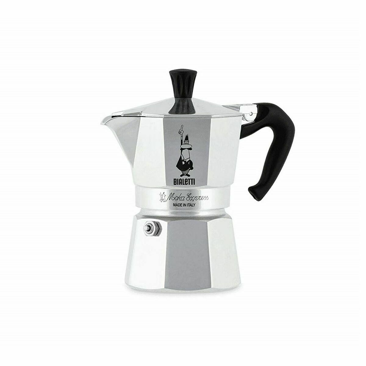 Cafetieră Italiană Bialetti 0001161 Argintiu 60 ml
