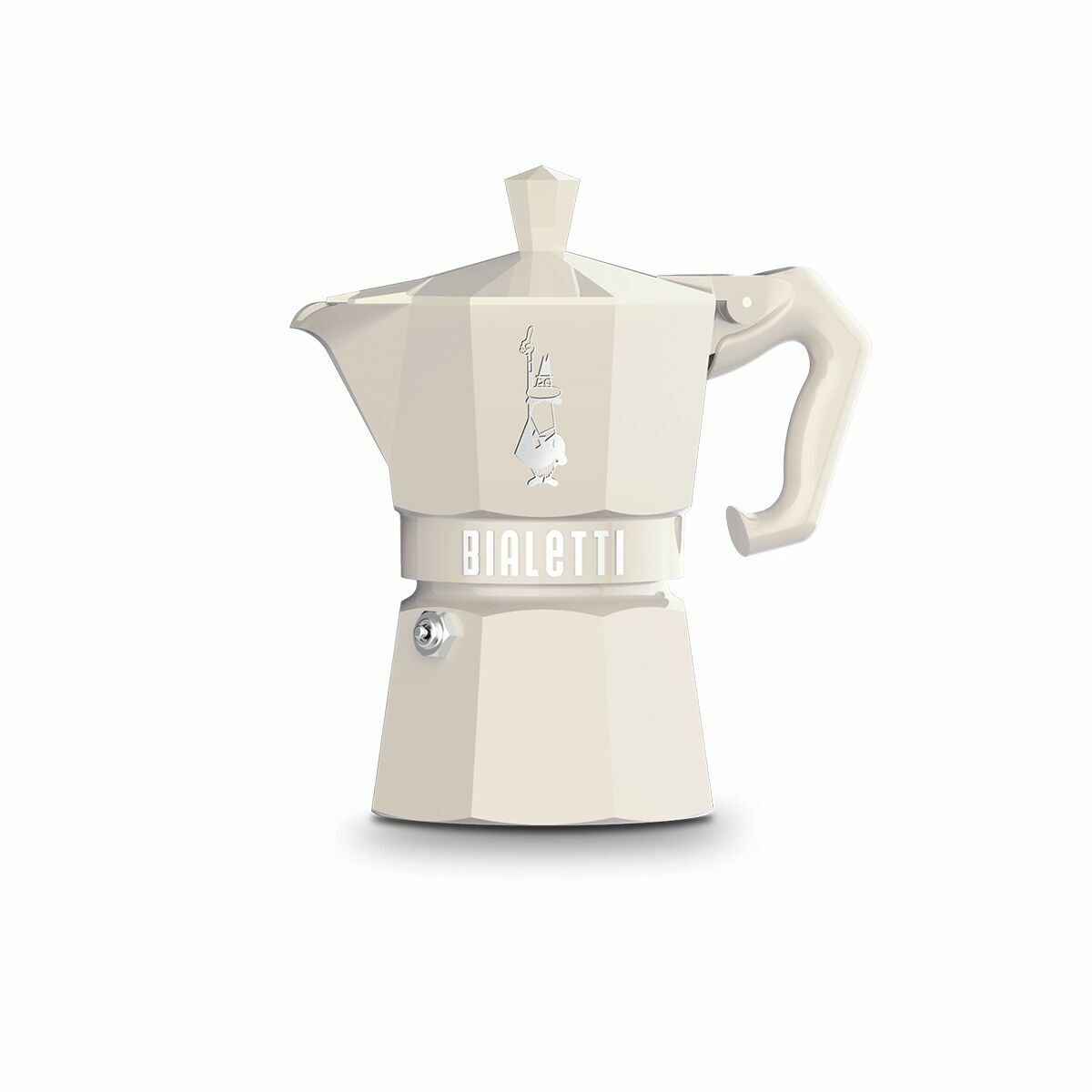 Cafetieră Italiană Bialetti MOKA EXCLUSIVE CREAM 3T Crem Aluminiu 3 Hrníčky