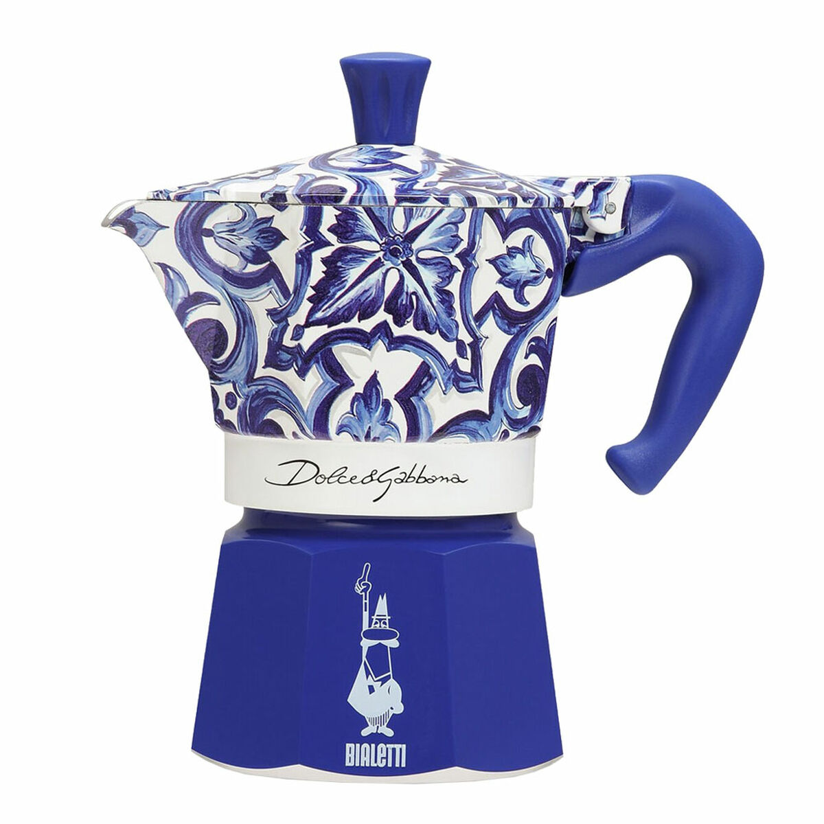 Cafetieră Italiană Bialetti MOKA D&G BLU MEDIT. 3T Albastru Aluminiu 3 Hrníčky