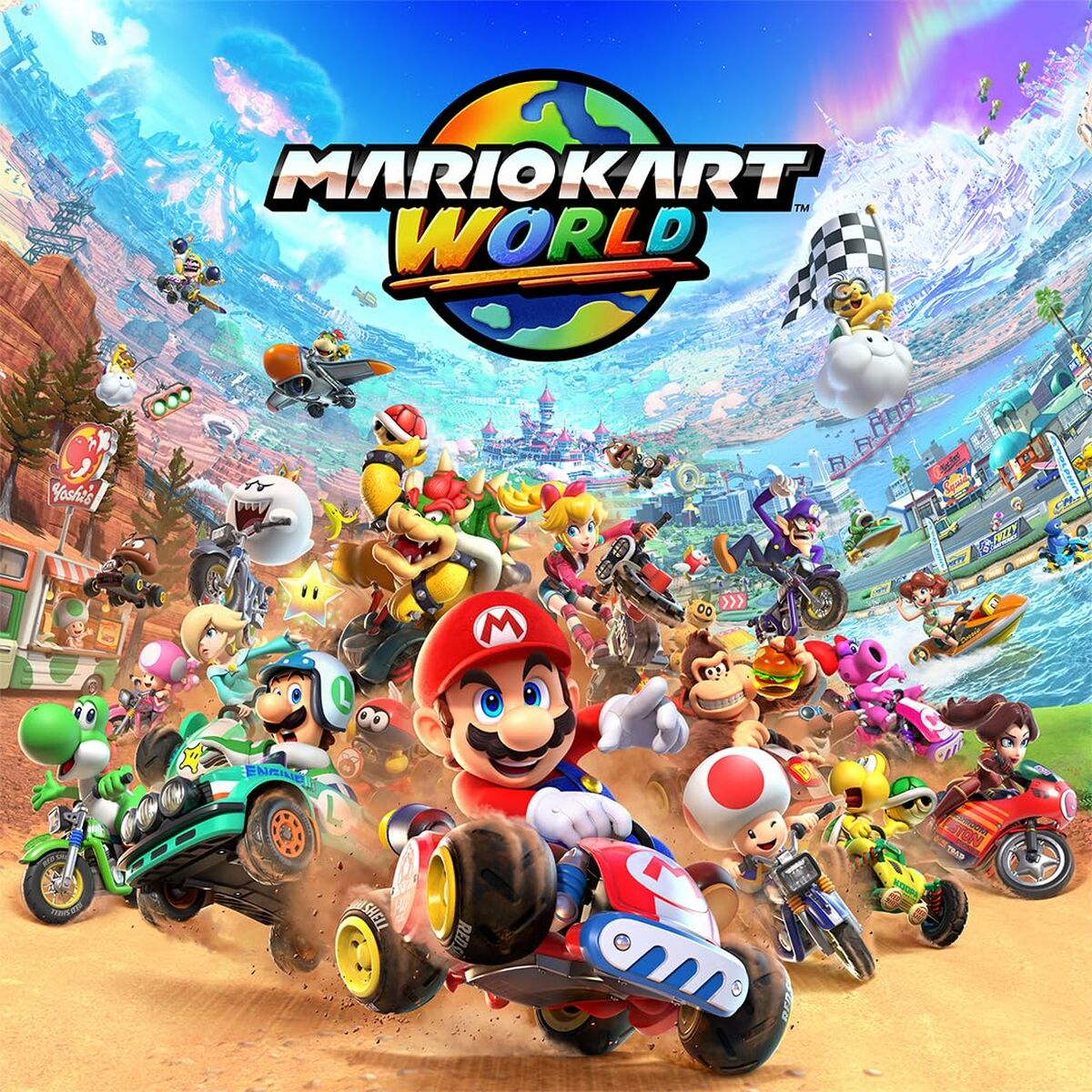 Nintendo Switch 2 Nintendo 10015920 Negru Mario Kart World