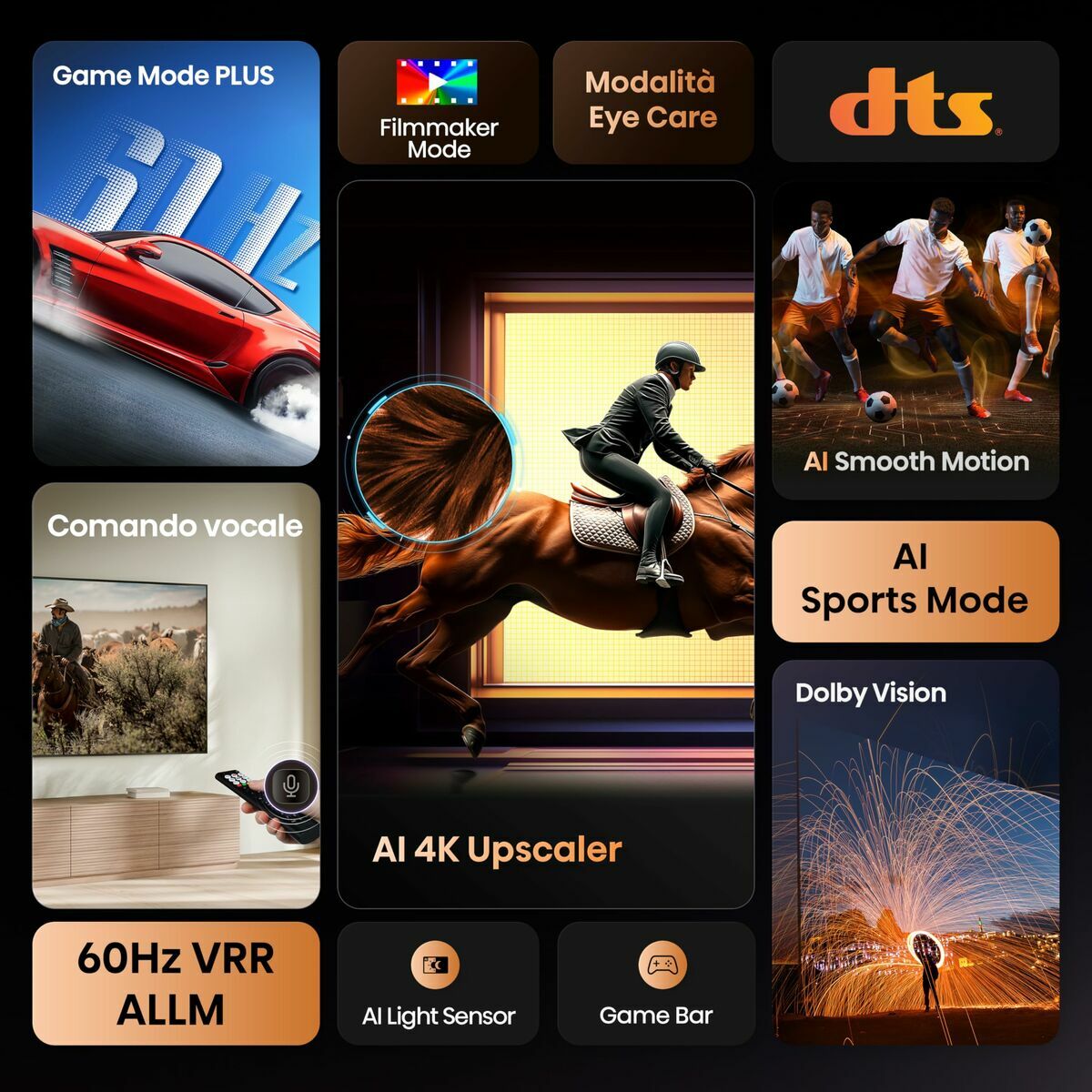 Smart TV Hisense 50A6Q 50" 4K Ultra HD LED HDR D-LED