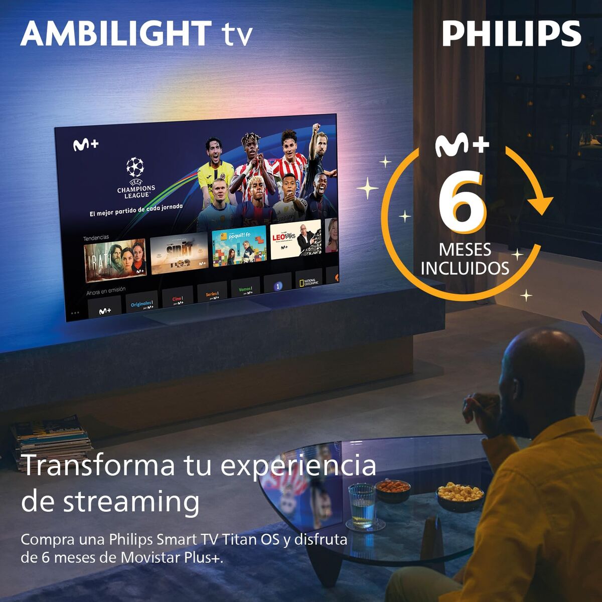 Smart TV Philips 50PUS7000 50" 4K Ultra HD LED HDR