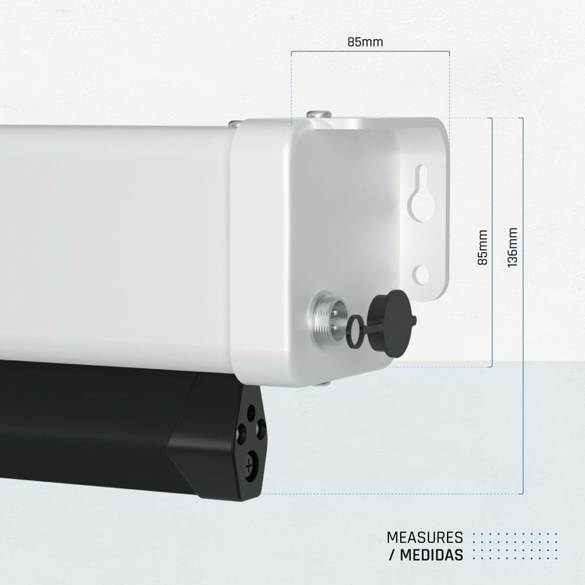 Ecran Electric de Perete iggual IGG319680 92"