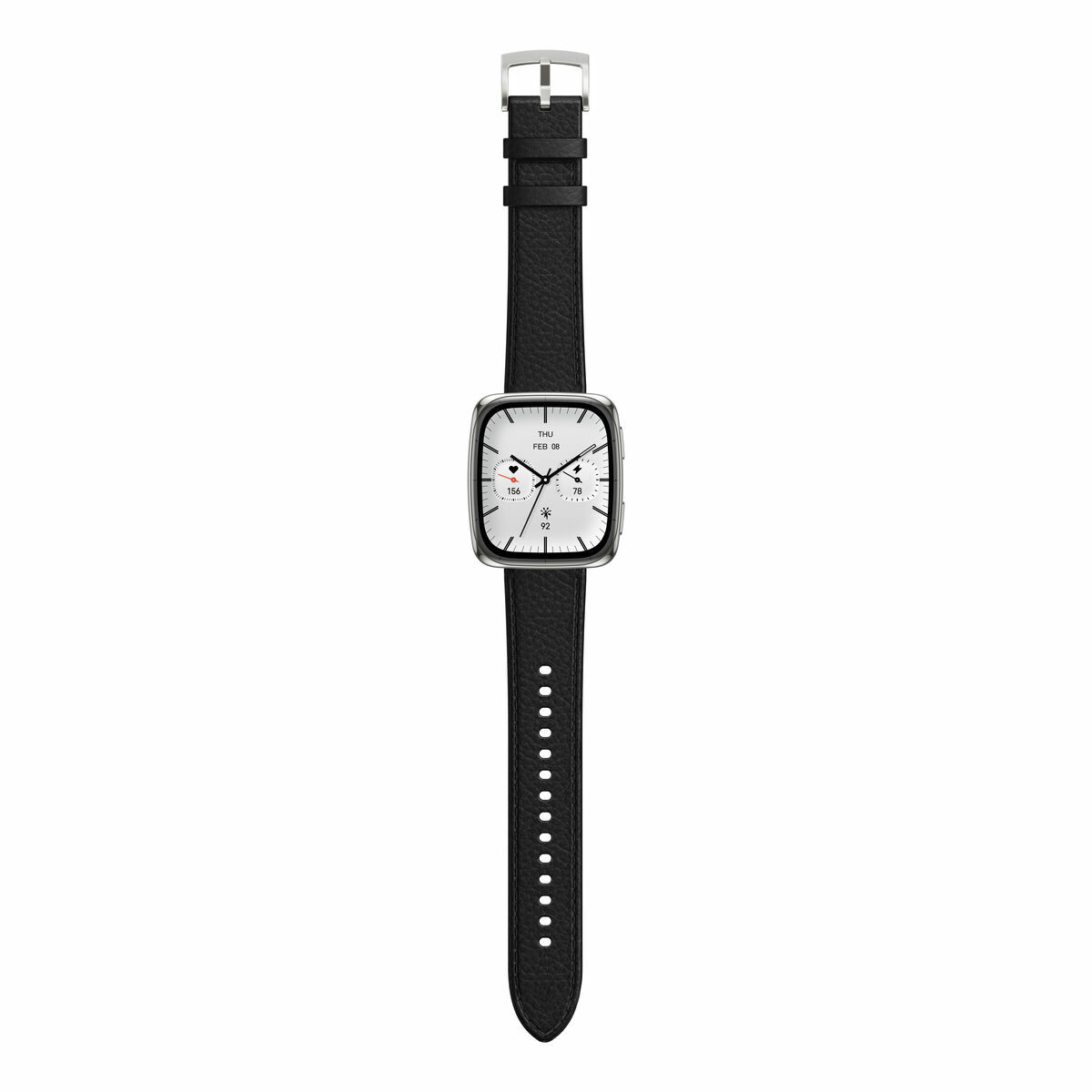 Smartwatch Amazfit ACTIVE 2 SQUARE Negru Oțel 1,75"