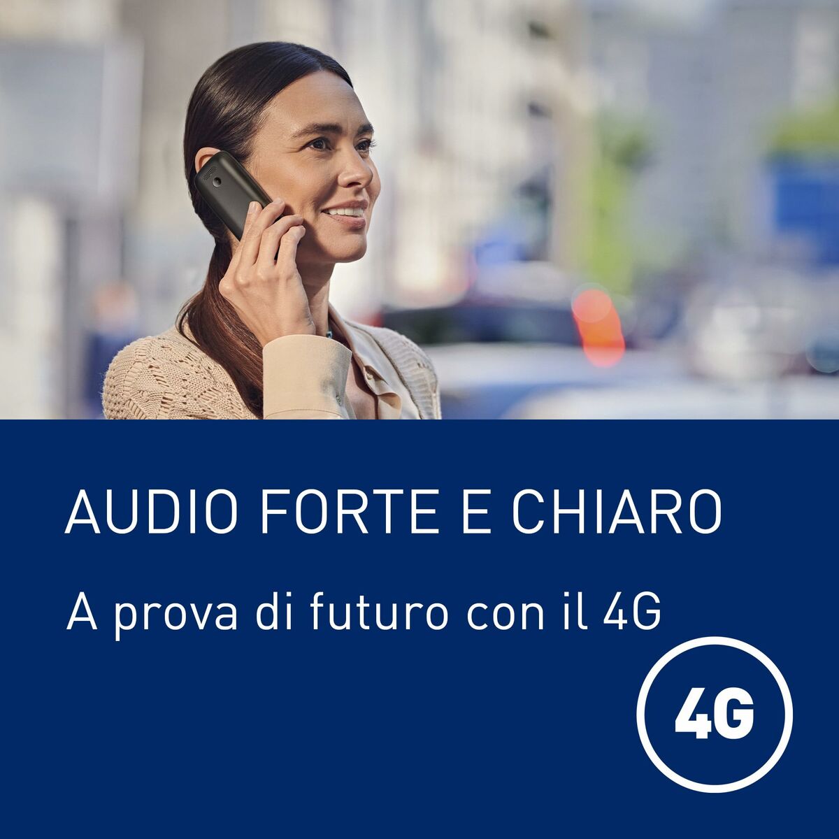 Telefon Mobil pentru Persoane Vârstnice Panasonic KX-TF400EXB