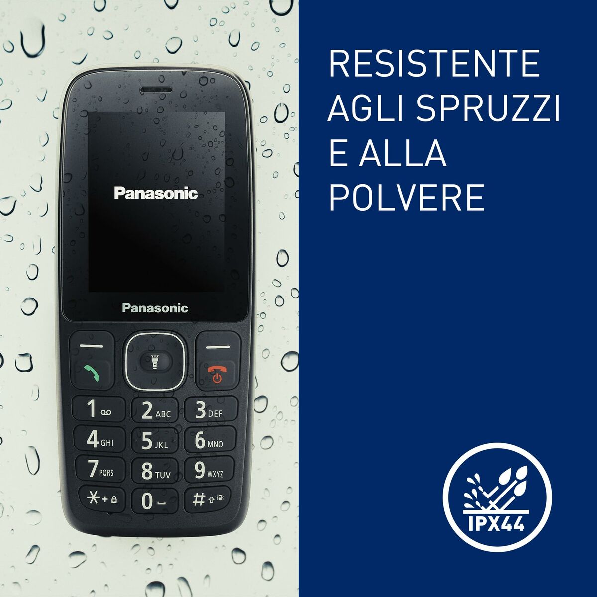 Telefon Mobil pentru Persoane Vârstnice Panasonic KX-TF400EXB