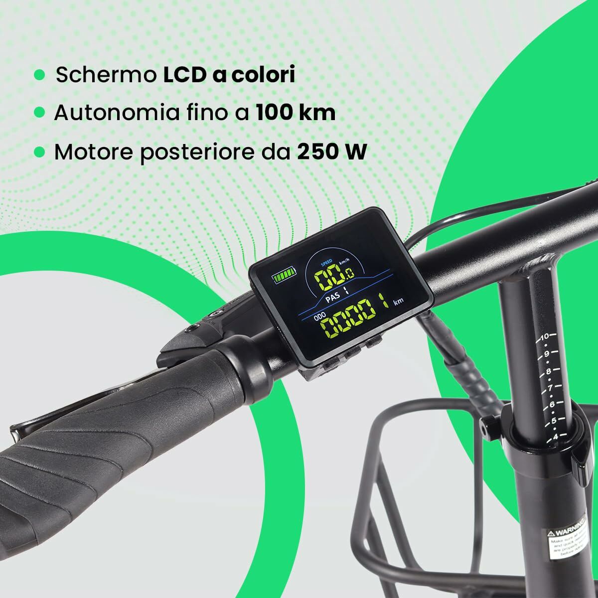 Bicicletă Electrică Youin BK1750 LUXOR II PRO A/N Galben 250 W