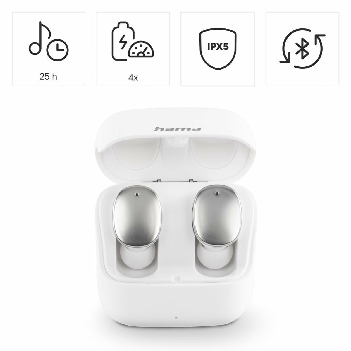 Căști Hama 00184109 Alb