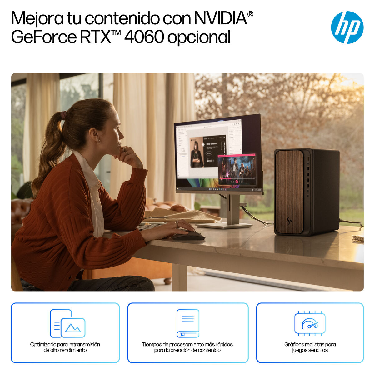 PC cu Unitate HP M03-0012NS U5-225 16 GB RAM 1 TB SSD
