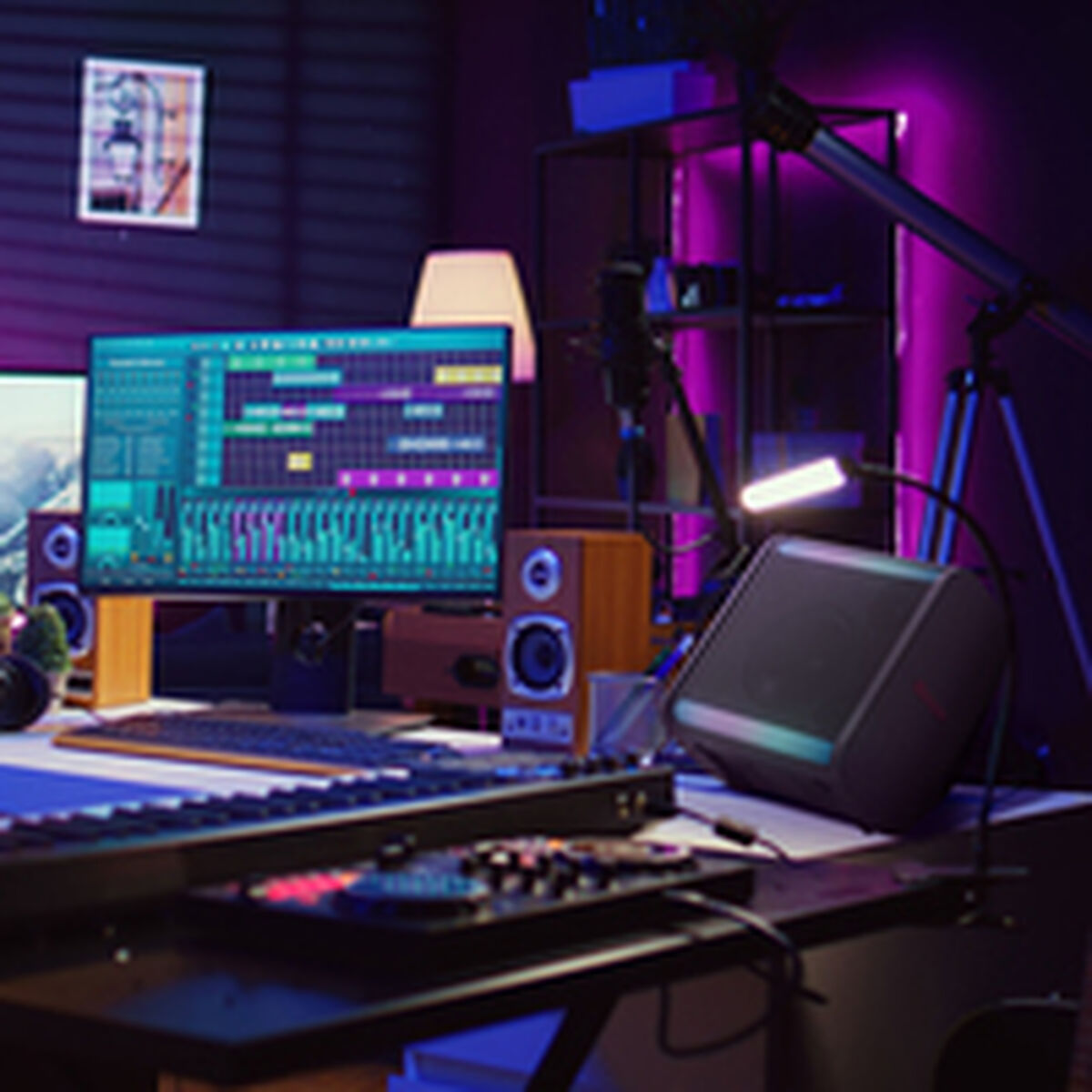 Difuzoare LG STAGE 301 120 W Negru