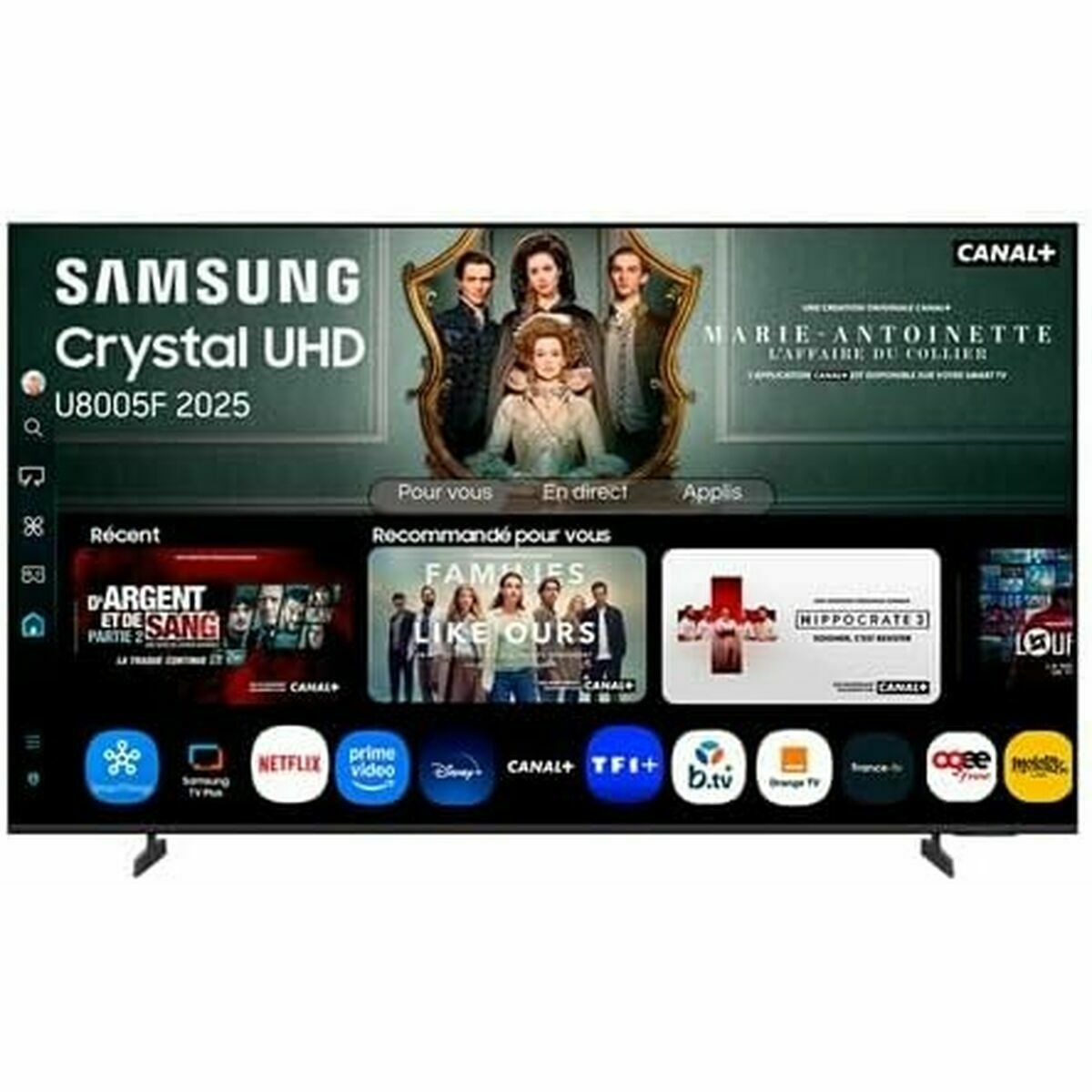 Smart TV Samsung TU50U8005FUXXC 50" 4K Ultra HD LED HDR QLED
