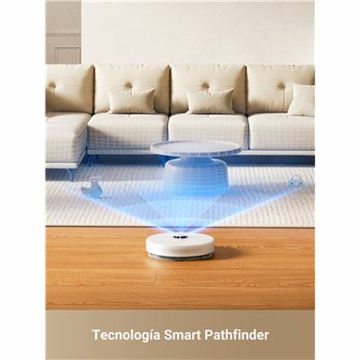 Dreame Robot Aspirator și Mop D10 PLUS GEN 2 6000Pa LiDAR 5200mAh Alb