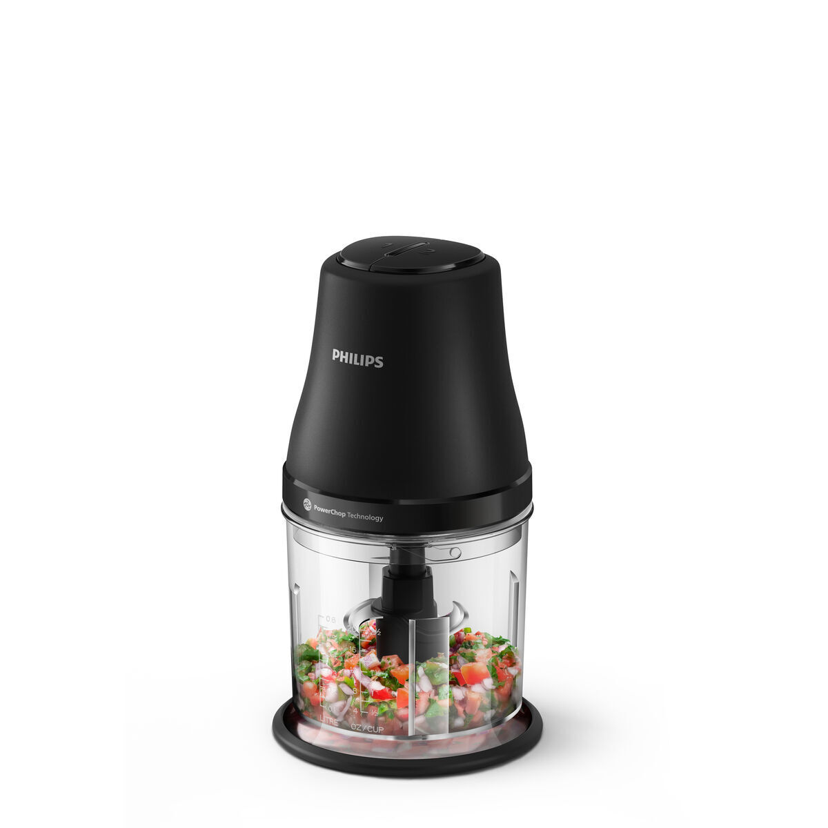Tocător Philips HR1501/00 Gri 450 W Oțel inoxidabil Plastic 1 L