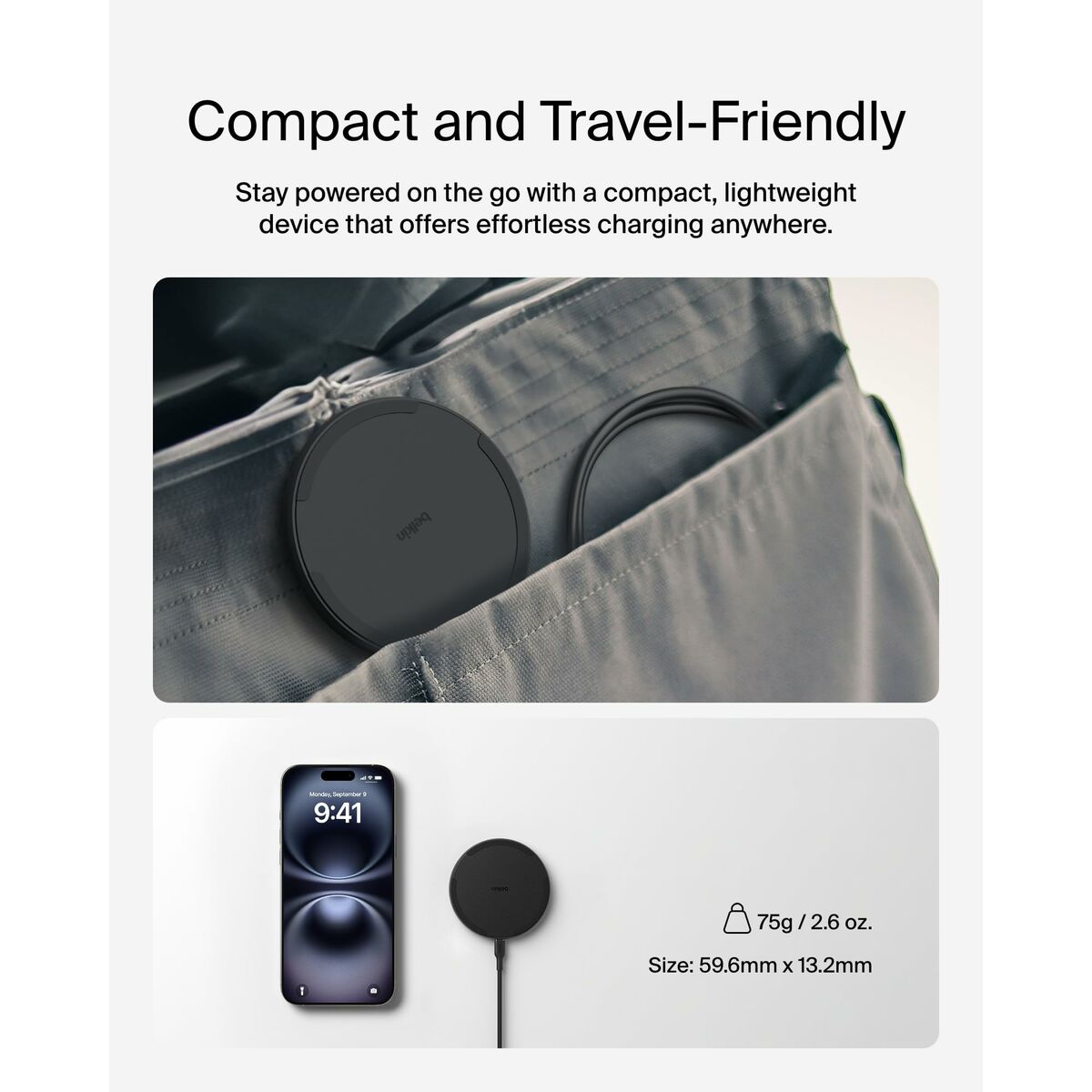 Încărcător Fără Fir Belkin WIA012HQBK Negru 15 W