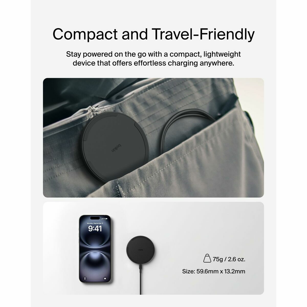 Încărcător Fără Fir Belkin WIA012HQBK Negru 15 W