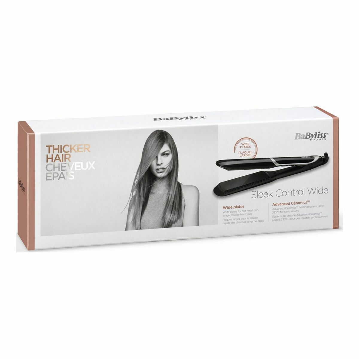 Placă de Păr Babyliss ST397E Negru