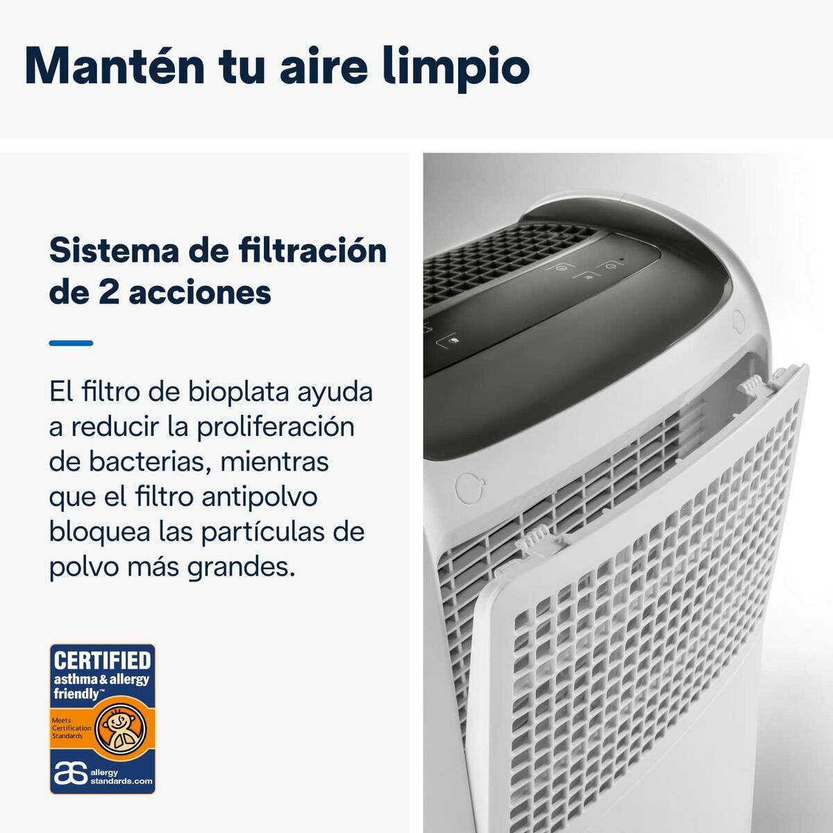 Dezumidificator DeLonghi DDSX220 5 L