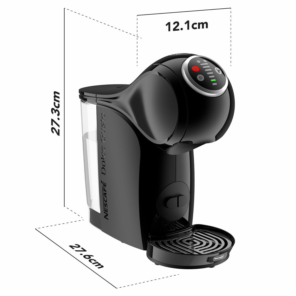 Cafetieră cu Capsule DeLonghi Genio S Plus Negru