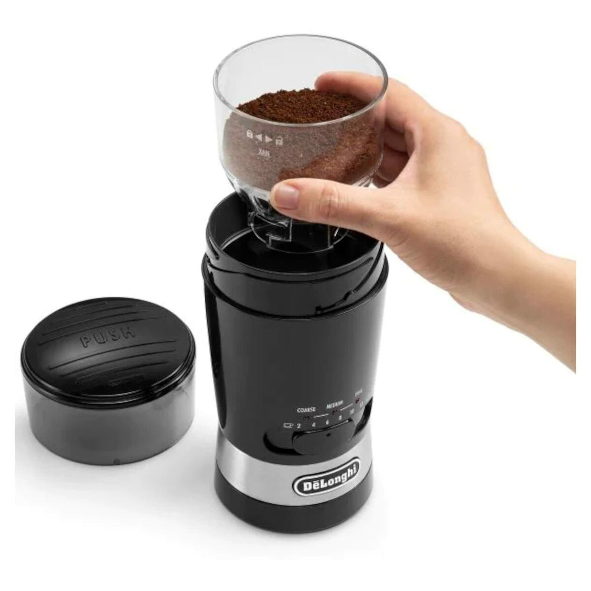 Râșniță electrică DeLonghi KG210 Negru