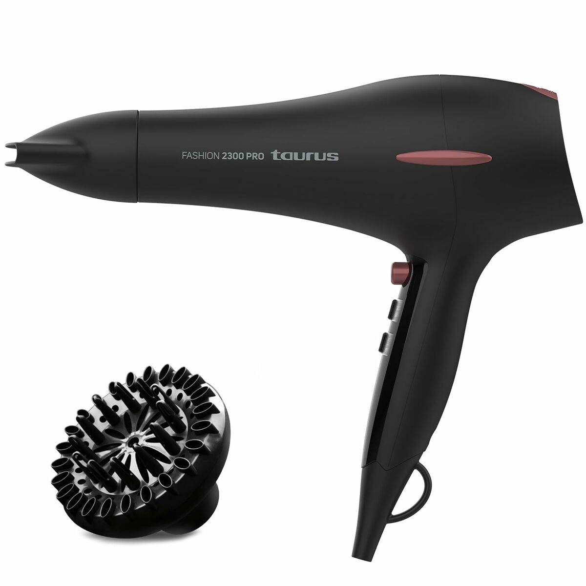 Uscător de Păr Taurus Fashion Professional 2200 W Negru