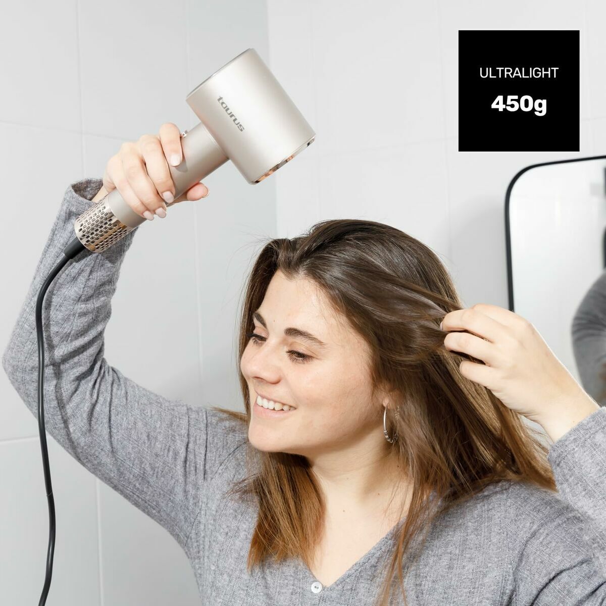 Uscător de Păr Taurus 900119000 Gri 1600 W