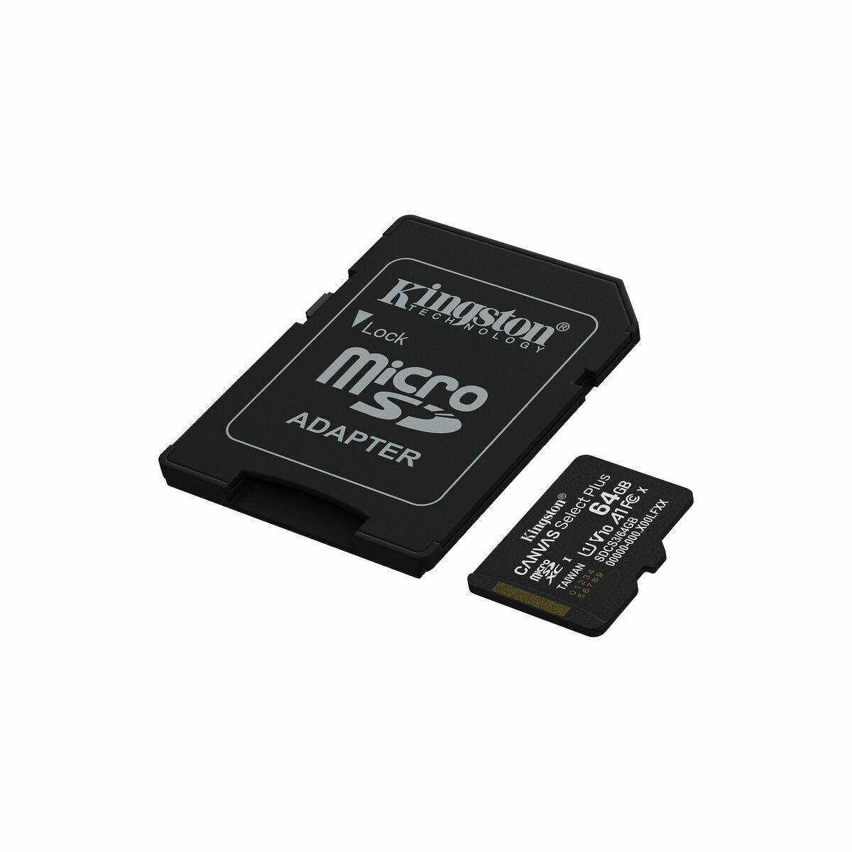 Card de Memorie Micro SD cu Adaptor Kingston SDCS3/64GB 64 GB