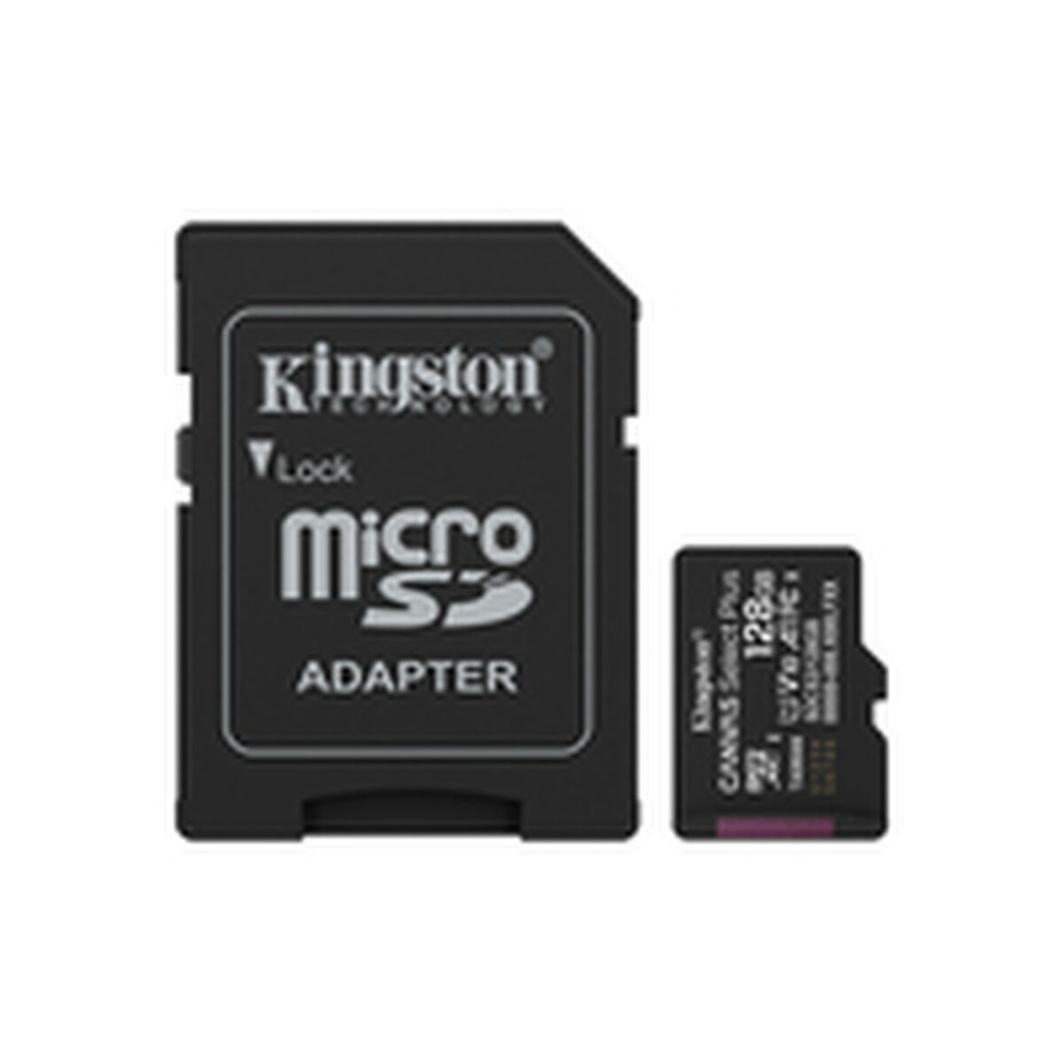Card de Memorie Micro SD cu Adaptor Kingston SDCS3/128GB 128 GB