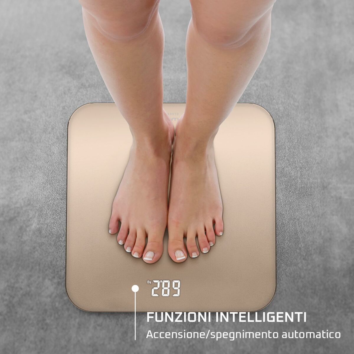 Cântar Digital de Baie Rowenta BS1900 Auriu* 180 kg