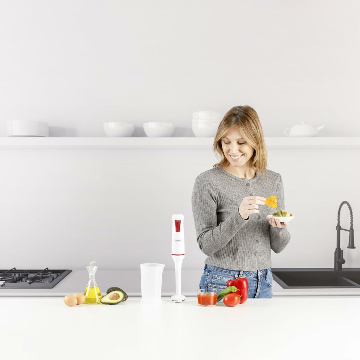 Mixer Manual Taurus ROBOT750 Alb 750 W