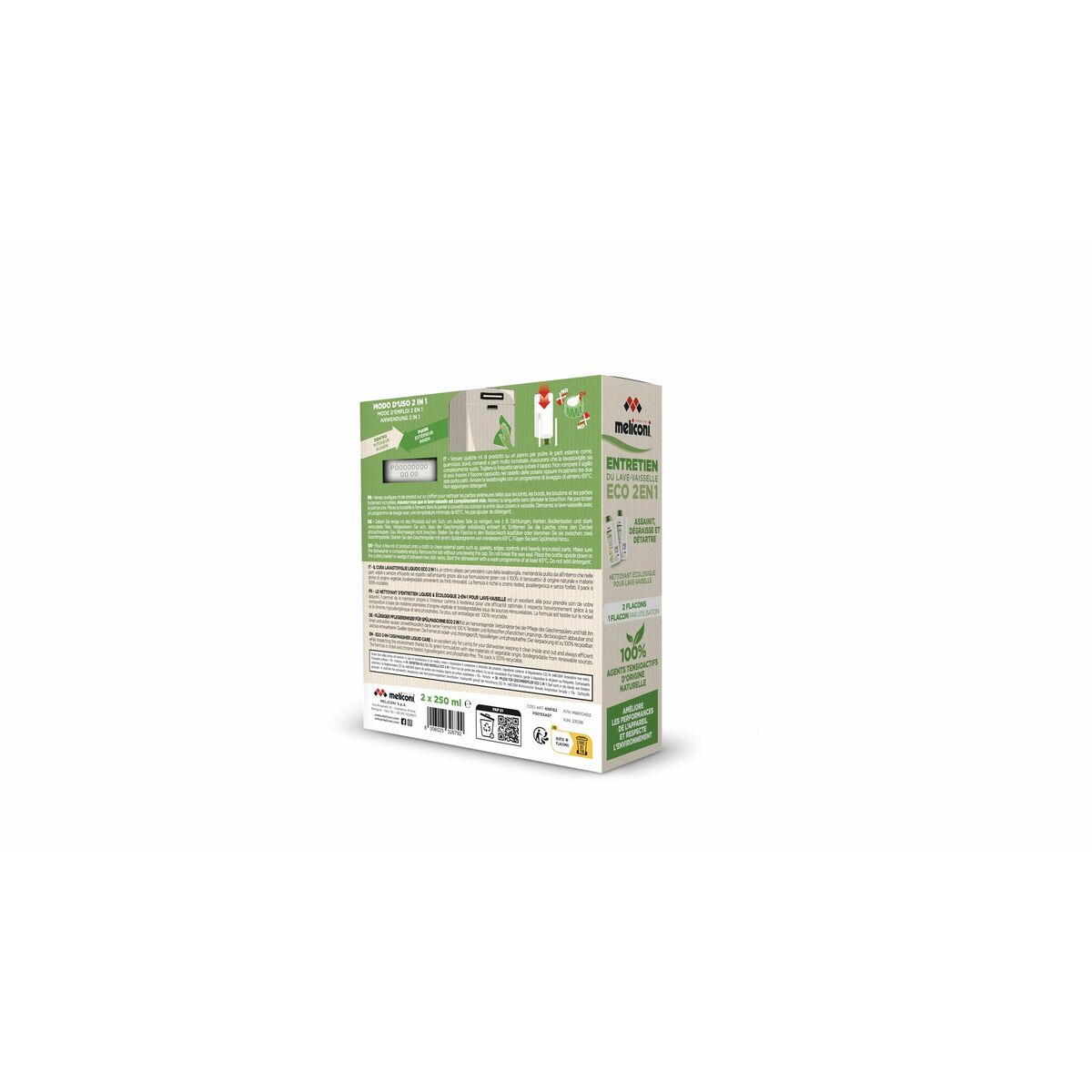 Lichid de curățare Meliconi 656162 250 ml (2 Unități)