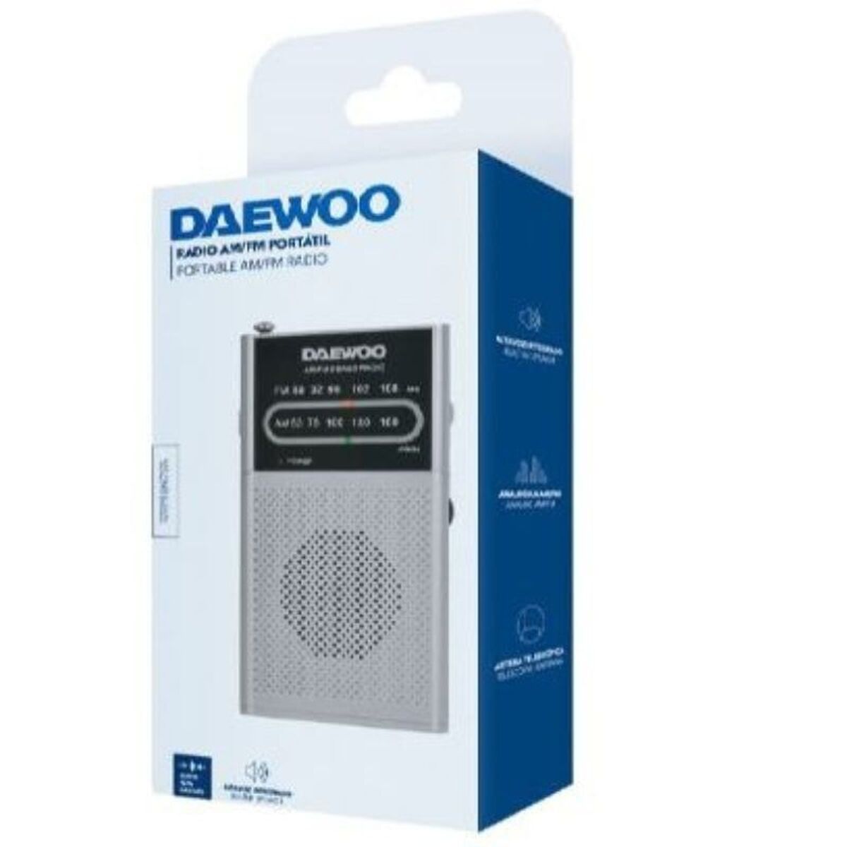 Radio Tranzistor Daewoo DW1027 Argintiu