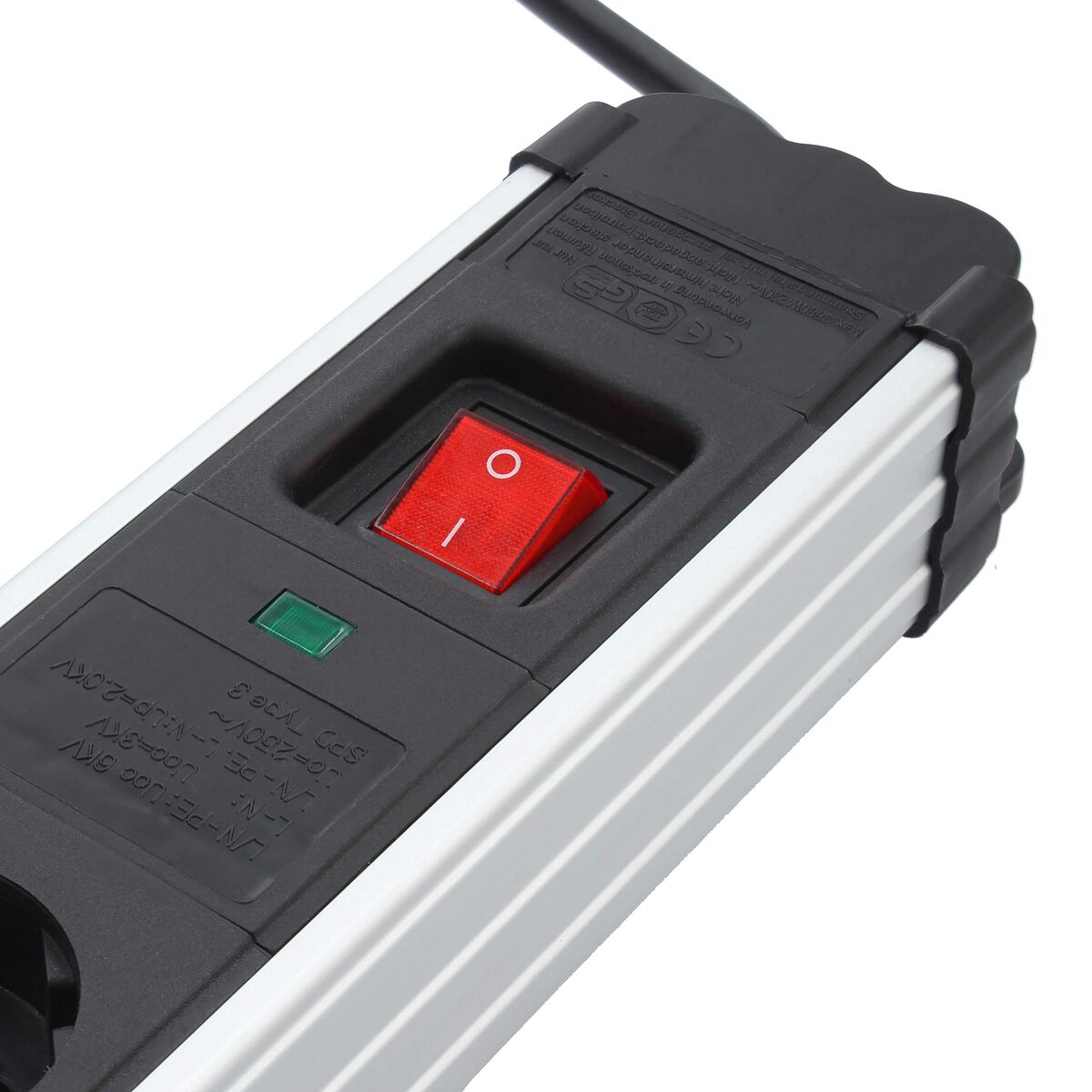 Placă de circuit Prize 6 Puncte de Conectare cu Întrerupător TM Electron TMUAD406