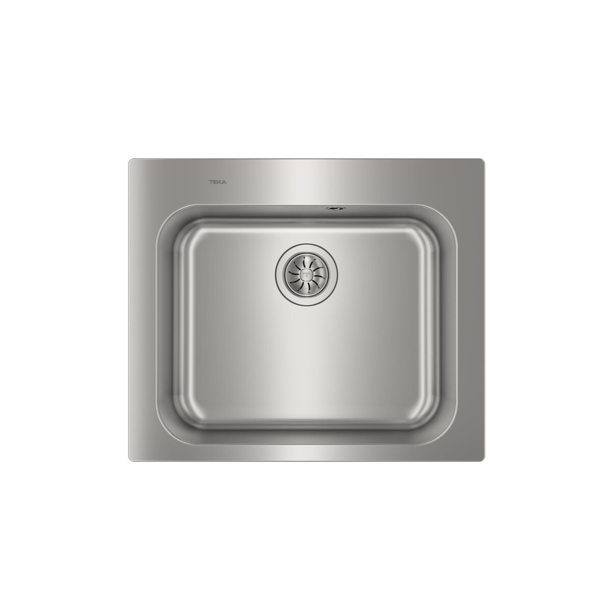 Chiuvetă cu O Cuvă Teka Negru