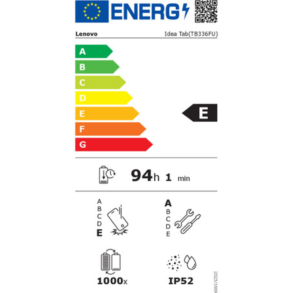 Tabletă Lenovo ZAFR0389ES 11" 8 GB RAM 128 GB Gri