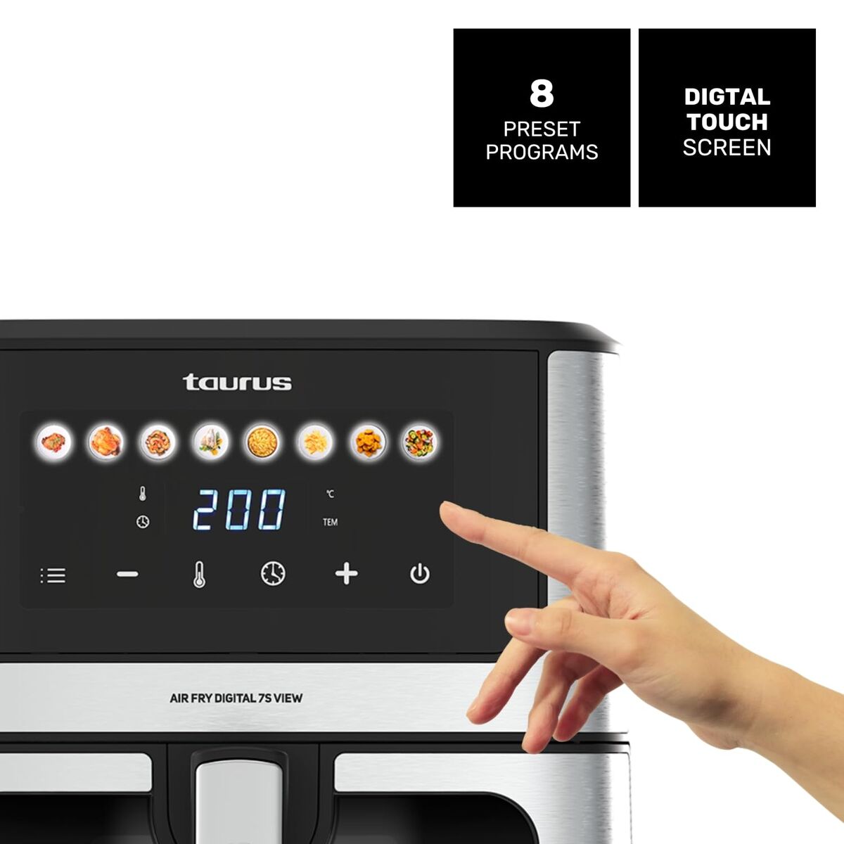 Friteuză cu Aer Taurus 973999000 Negru
