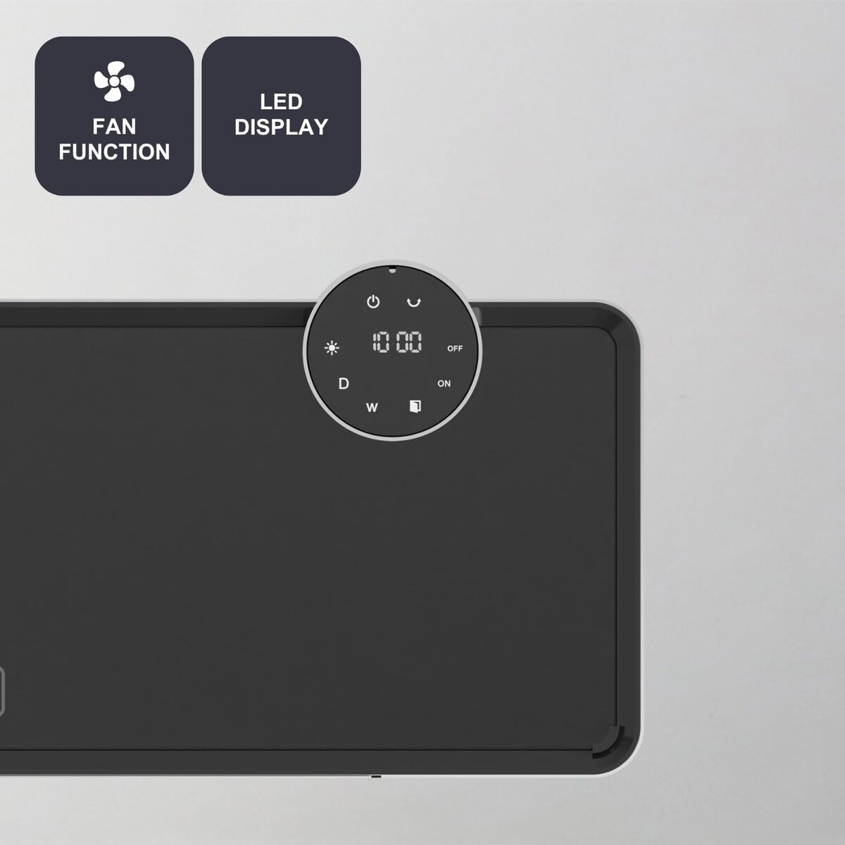 Încălzitor Black & Decker BXWSH2001E Negru 2000 W