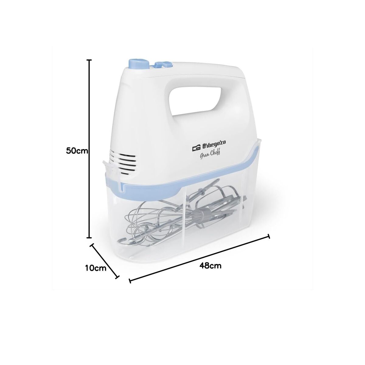 Mixer-Malaxor Orbegozo BA 3250 Alb 300 W 1 L