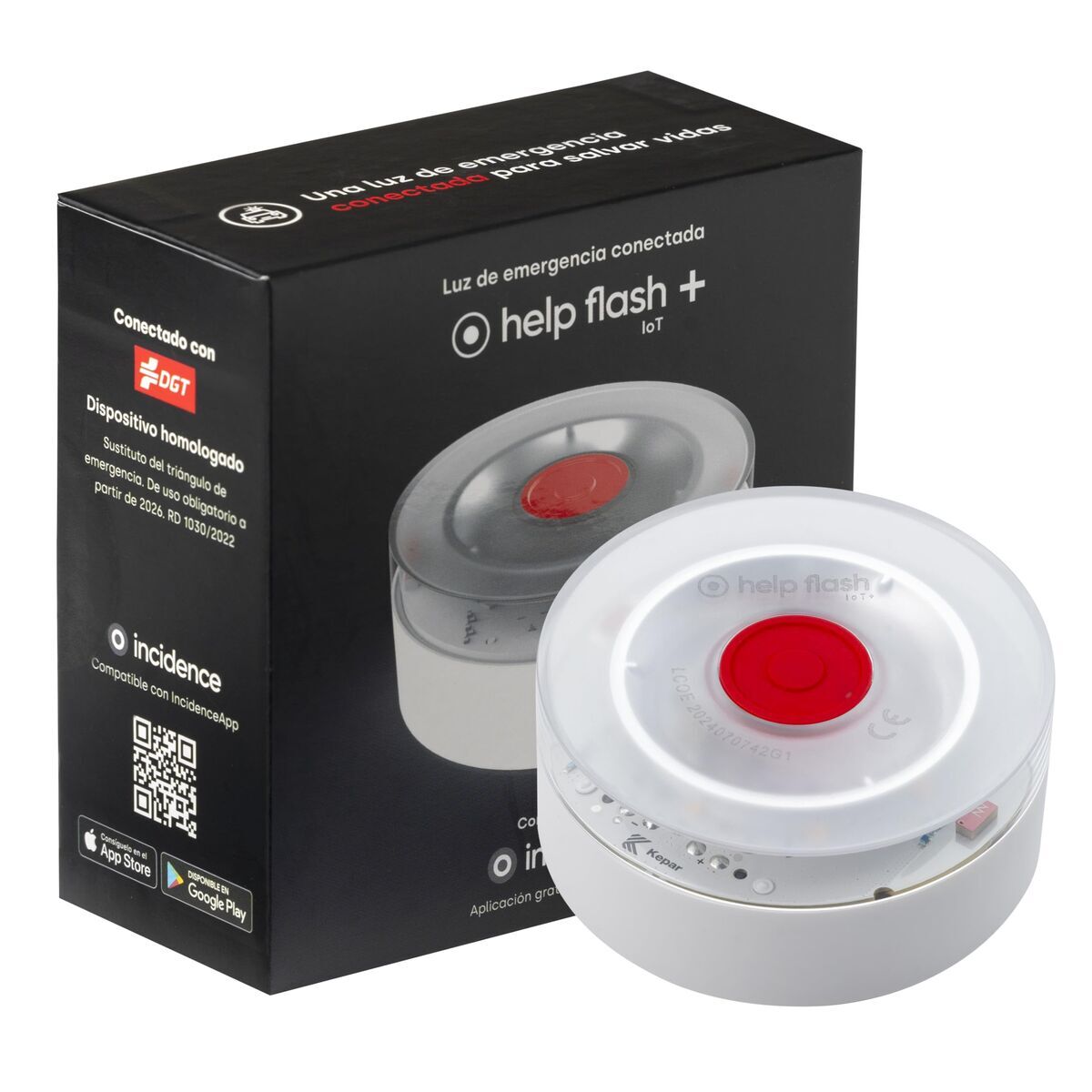 Baliză de urgență V16 conectată DGT 3.0 Help-Flash PD-000081