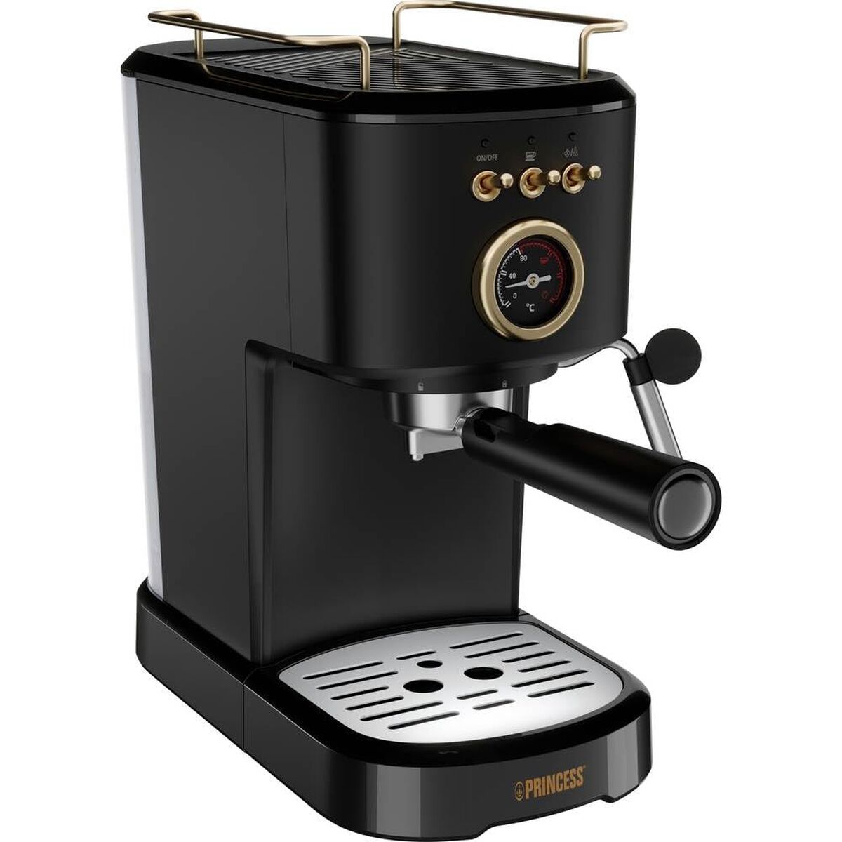 Cafetieră Electrică Princess 249417 Negru 1100 W 1,2 L
