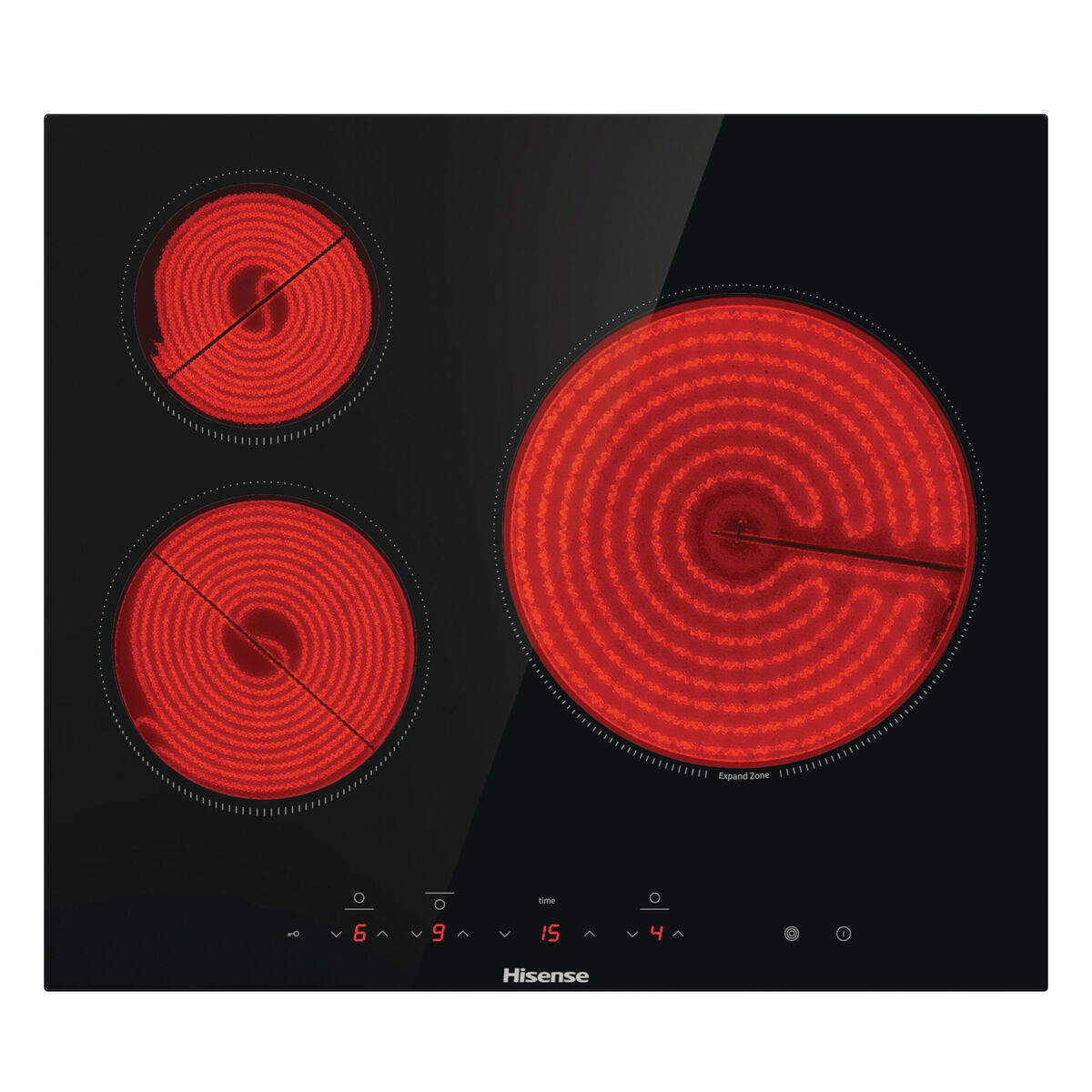 Plită cu Inducție Hisense E6332BSCE 5700 W 59 cm