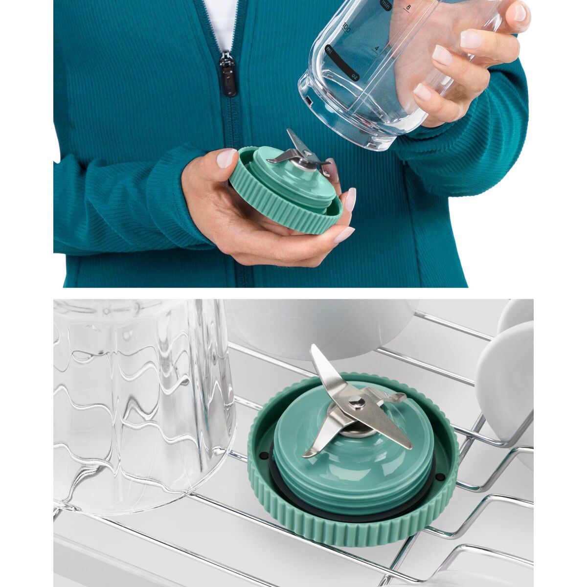 Mixer cu Pahar Nutribullet NBP013GR Verde