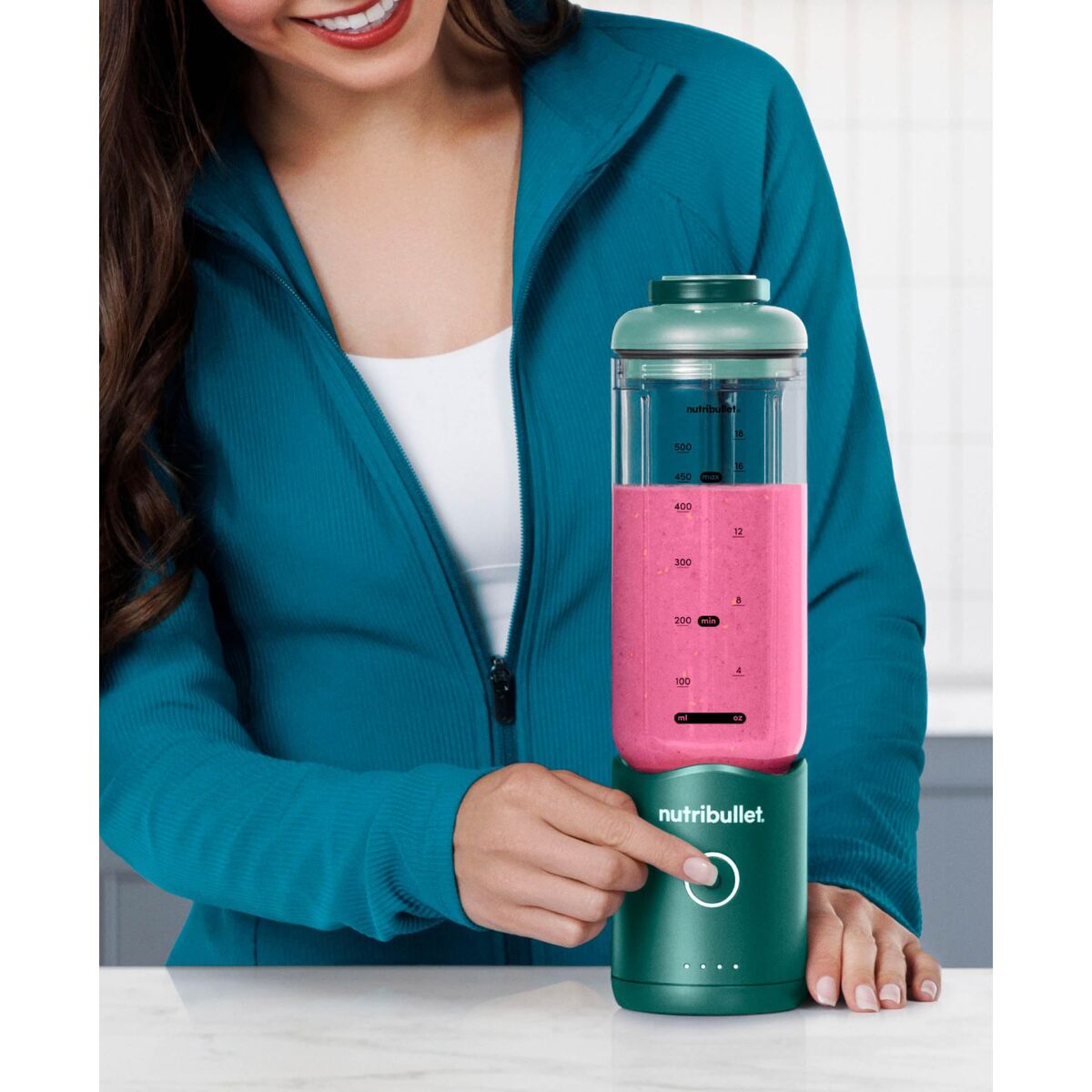 Mixer cu Pahar Nutribullet NBP013GR Verde