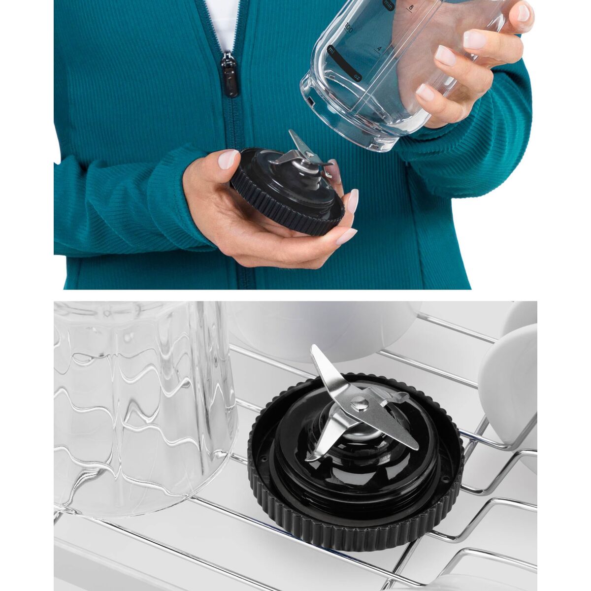 Mixer cu Pahar Nutribullet NBP013GM Gri 600 ml