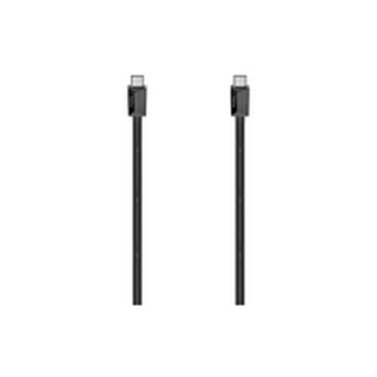 Cablu USB-C la USB-C Hama 00200786 Negru 3 m