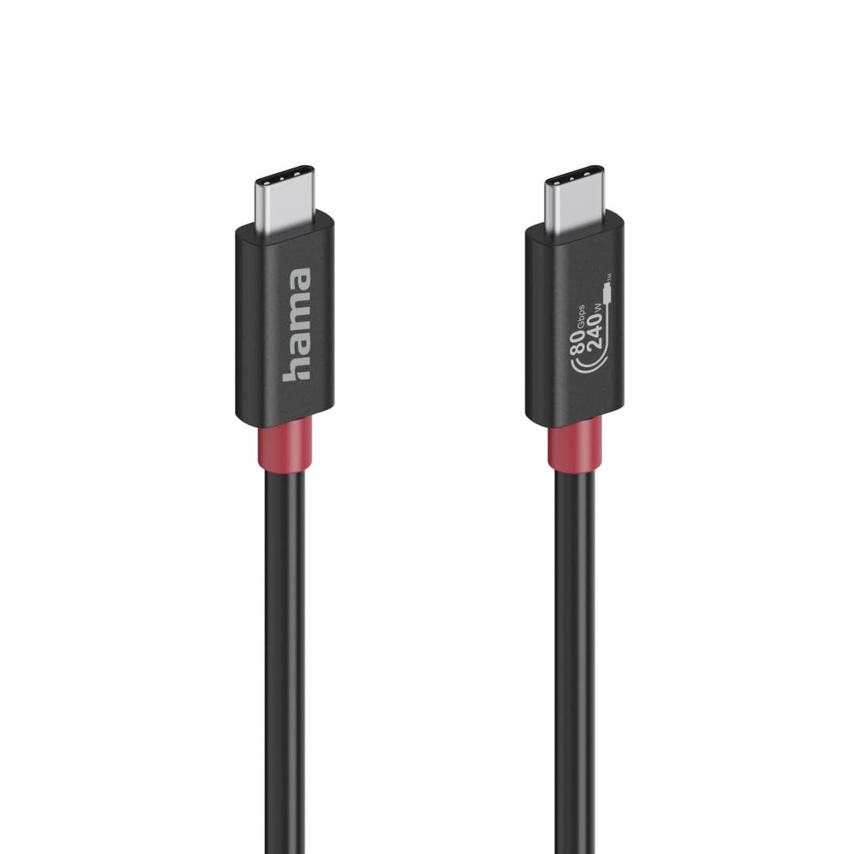 Cablu USB-C Hama 00200799 Negru