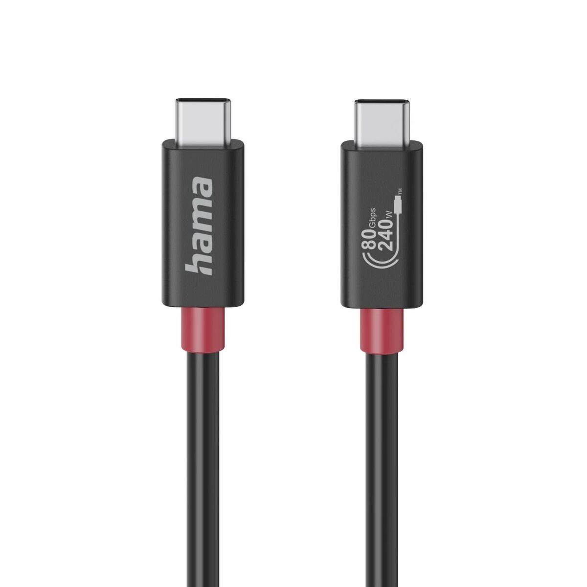 Cablu USB-C Hama 00200799 Negru