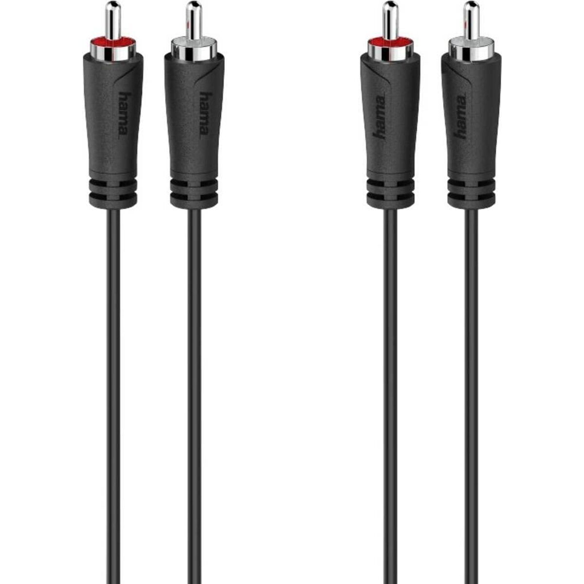 Cablu 2 x RCA Hama 00205257 1,5 m