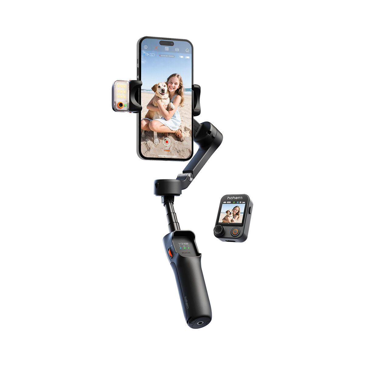 Stabilizator de Cameră pentru Smartphone Hohem HPG-V3U BLK